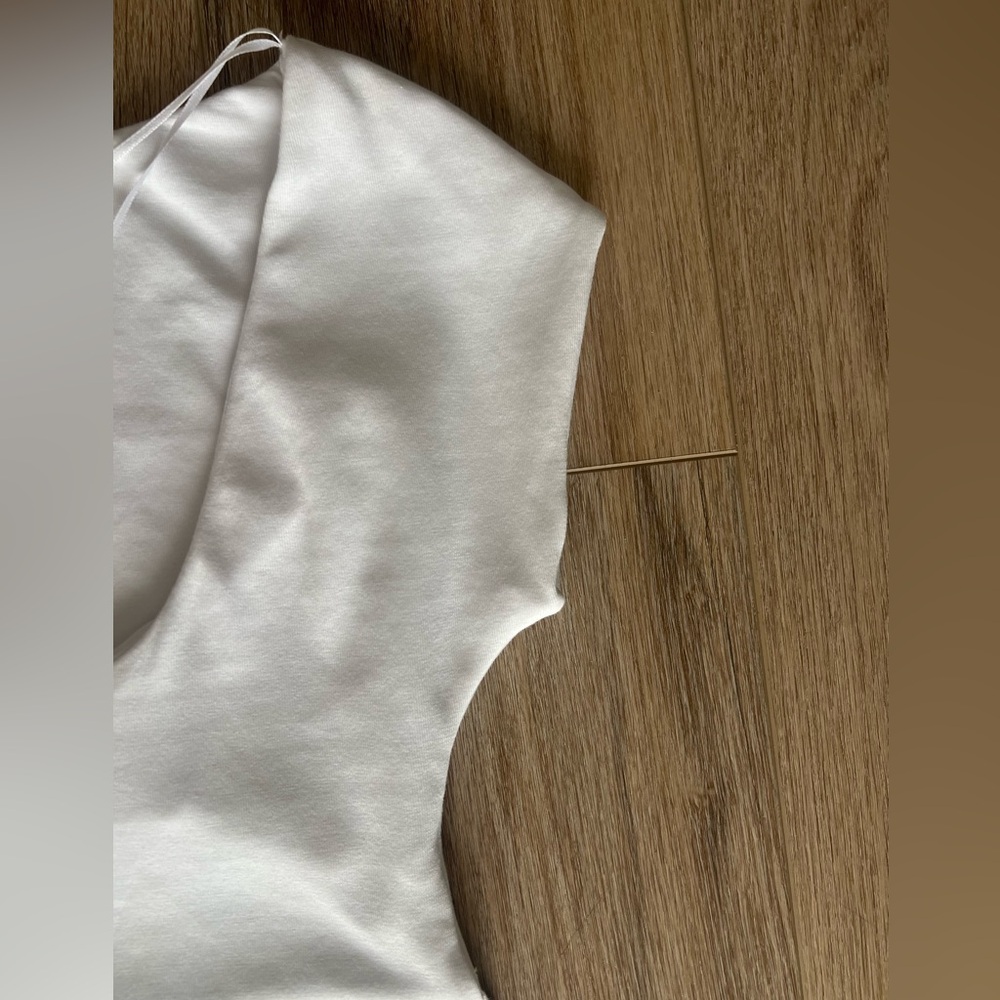 Zara white short dress with open back - Picture 8 of 8